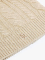 Bonnet Cachemire Sierra Etrier Beige sierra ESIE430U-vue-porte